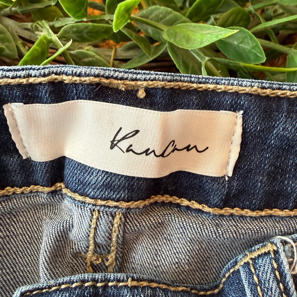 KanCan High Rise Distressed Blue Jeans - Picture 13 of 15